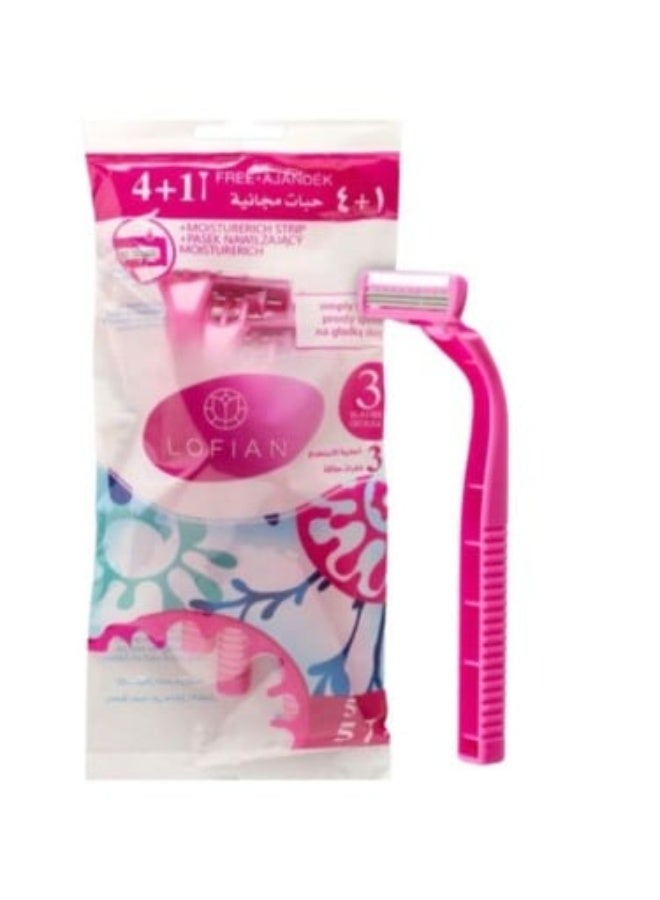 Women's Body Hair Removal Blades, 5 Blades